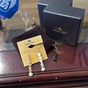 Patricia Nash Gold Dangle Earrings